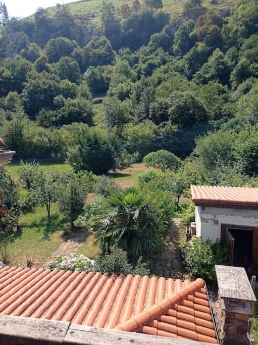 Amplia Y Comoda Casa De Piedra Con Porche Y Jardin San Roque de Ríomiera Zewnętrze zdjęcie