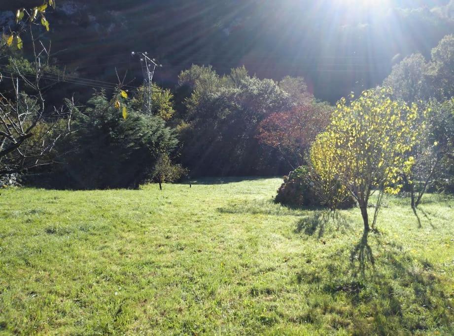 Amplia Y Comoda Casa De Piedra Con Porche Y Jardin San Roque de Ríomiera Zewnętrze zdjęcie